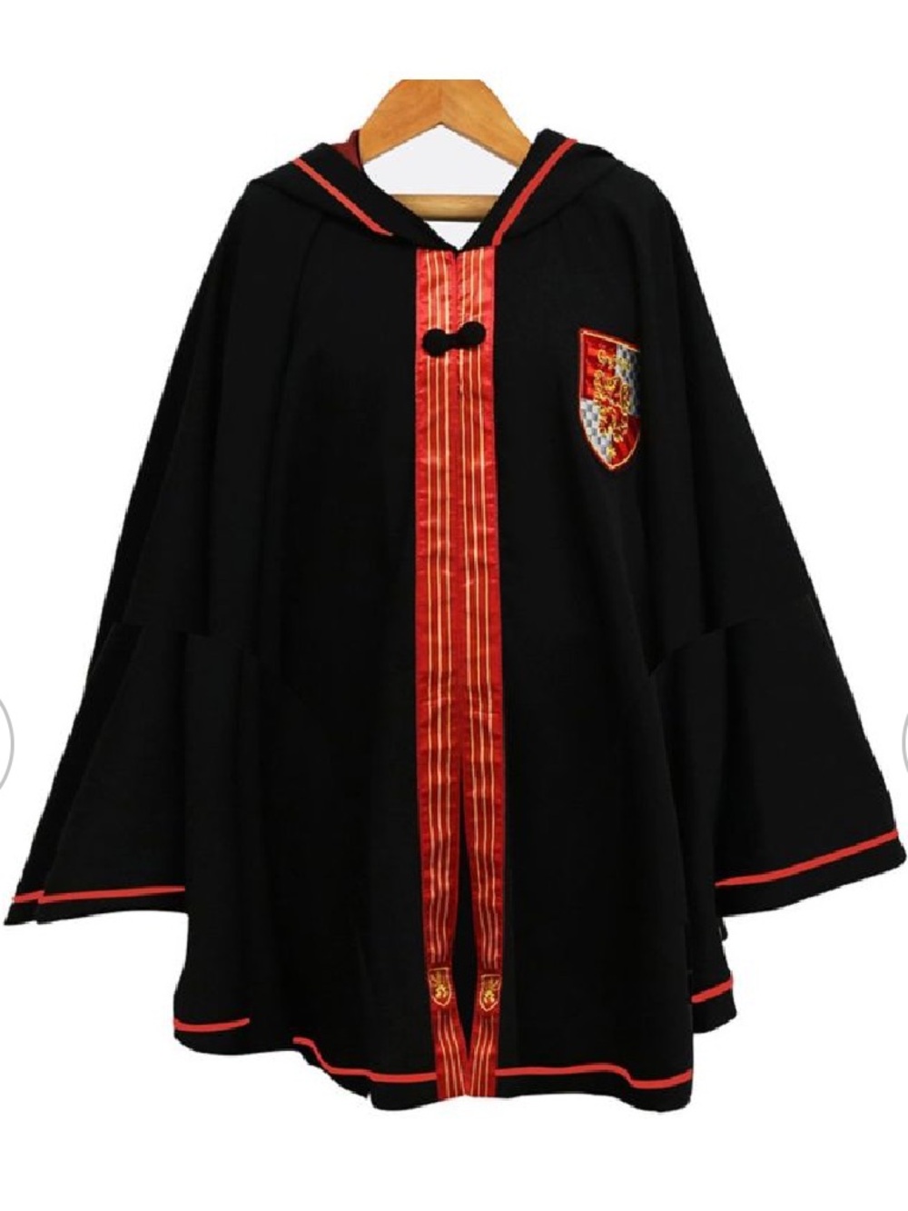 EUC MINISO Harry Potter Gryffindor Cloak Cape Robe Hogwarts One Size